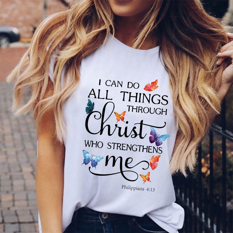 Casual Women's T-shirt Fashion Women's Top
